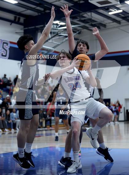 Thumbnail 3 in Clayton Valley Charter @ Destiny Christian Academy (CIF D2 NorCal Regional Semi Finals) photogallery.