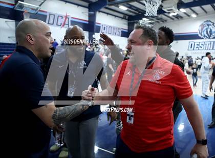 Thumbnail 1 in Clayton Valley Charter @ Destiny Christian Academy (CIF D2 NorCal Regional Semi Finals) photogallery.