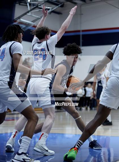 Thumbnail 2 in Clayton Valley Charter @ Destiny Christian Academy (CIF D2 NorCal Regional Semi Finals) photogallery.