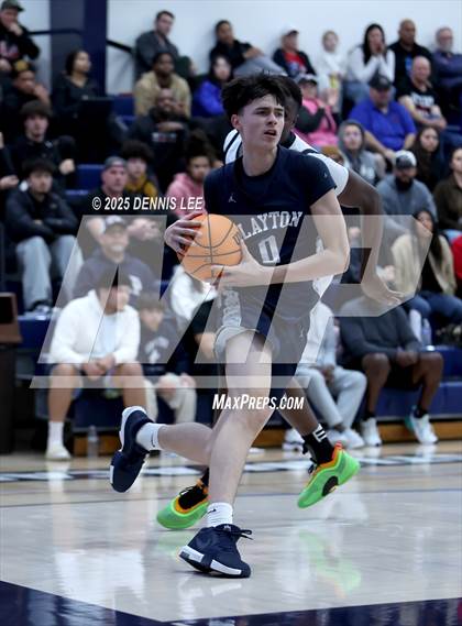 Thumbnail 3 in Clayton Valley Charter @ Destiny Christian Academy (CIF D2 NorCal Regional Semi Finals) photogallery.