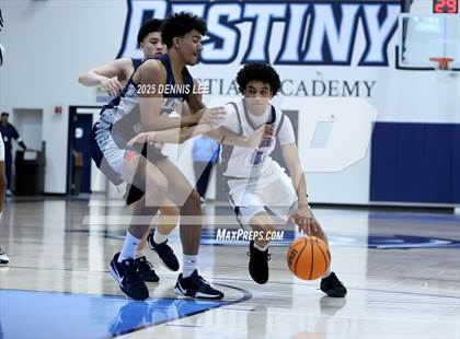 Thumbnail 1 in Clayton Valley Charter @ Destiny Christian Academy (CIF D2 NorCal Regional Semi Finals) photogallery.