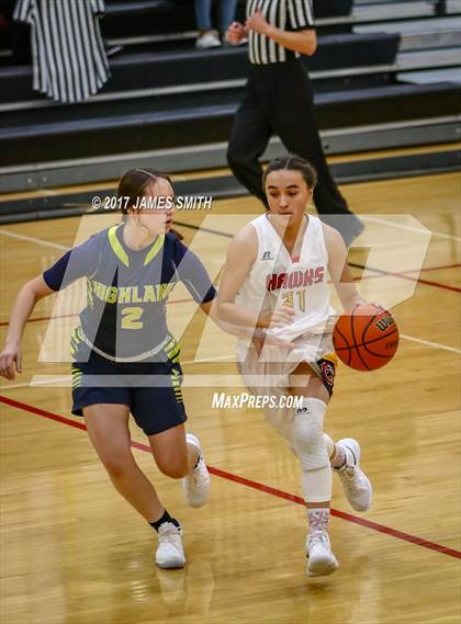 Thumbnail 1 in Highland vs. Centennial (Joe Armijo Basketball Classic @ Albuquerque Academy) photogallery.