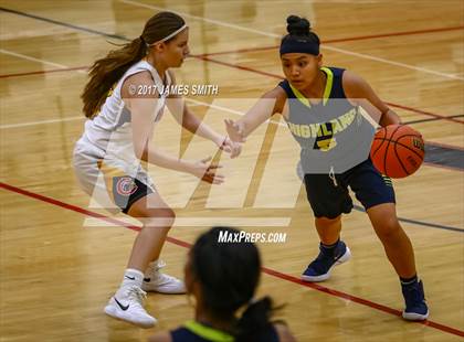 Thumbnail 3 in Highland vs. Centennial (Joe Armijo Basketball Classic @ Albuquerque Academy) photogallery.