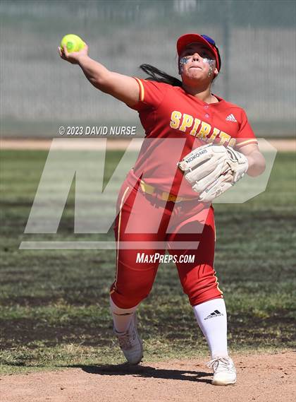 Thumbnail 3 in Colton @ Paraclete (CIF SS Division 5 Round 1) photogallery.