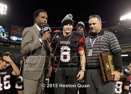 Thumbnail 2 in St. John Bosco vs. Centennial (CIF SS Pac-5 Division Final) photogallery.