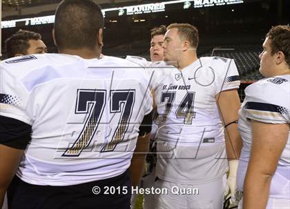 Thumbnail 1 in St. John Bosco vs. Centennial (CIF SS Pac-5 Division Final) photogallery.
