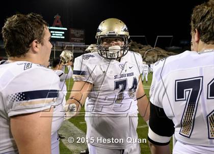 Thumbnail 2 in St. John Bosco vs. Centennial (CIF SS Pac-5 Division Final) photogallery.