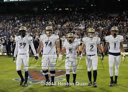 Thumbnail 3 in St. John Bosco vs. Centennial (CIF SS Pac-5 Division Final) photogallery.