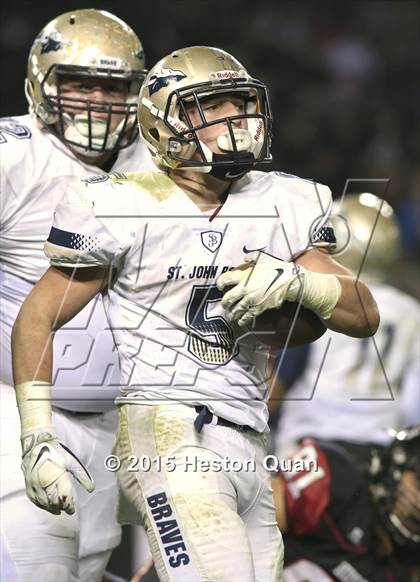 Thumbnail 2 in St. John Bosco vs. Centennial (CIF SS Pac-5 Division Final) photogallery.