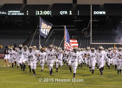 Thumbnail 2 in St. John Bosco vs. Centennial (CIF SS Pac-5 Division Final) photogallery.