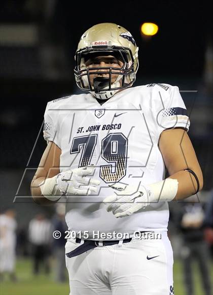 Thumbnail 1 in St. John Bosco vs. Centennial (CIF SS Pac-5 Division Final) photogallery.