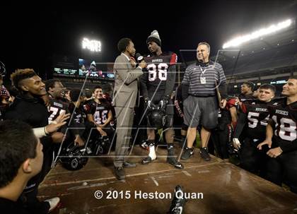 Thumbnail 1 in St. John Bosco vs. Centennial (CIF SS Pac-5 Division Final) photogallery.