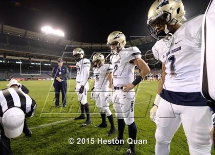 Thumbnail 1 in St. John Bosco vs. Centennial (CIF SS Pac-5 Division Final) photogallery.