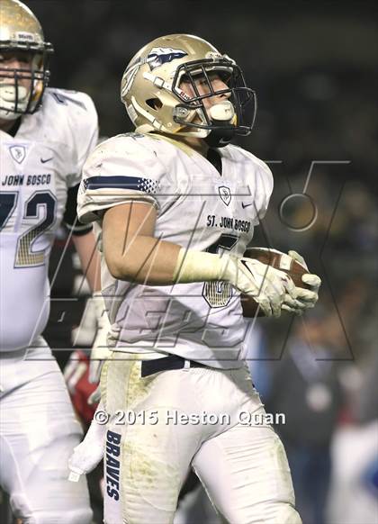 Thumbnail 3 in St. John Bosco vs. Centennial (CIF SS Pac-5 Division Final) photogallery.
