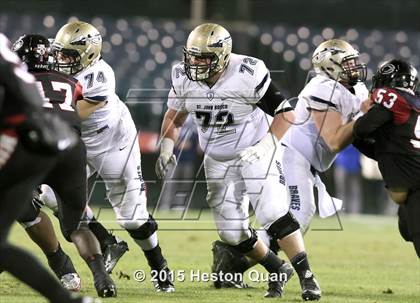 Thumbnail 1 in St. John Bosco vs. Centennial (CIF SS Pac-5 Division Final) photogallery.