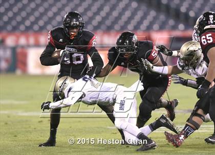 Thumbnail 3 in St. John Bosco vs. Centennial (CIF SS Pac-5 Division Final) photogallery.