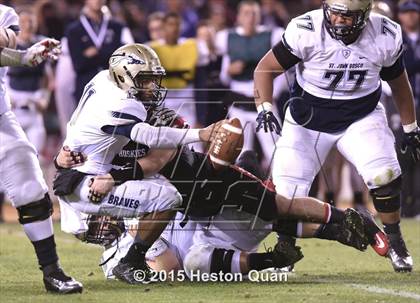 Thumbnail 2 in St. John Bosco vs. Centennial (CIF SS Pac-5 Division Final) photogallery.