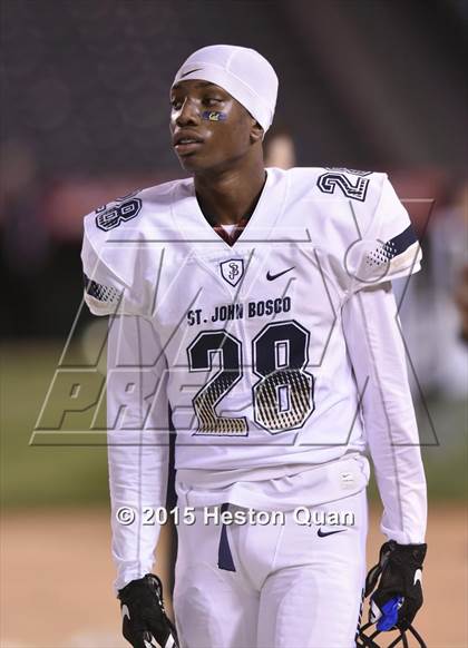 Thumbnail 1 in St. John Bosco vs. Centennial (CIF SS Pac-5 Division Final) photogallery.