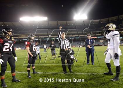 Thumbnail 2 in St. John Bosco vs. Centennial (CIF SS Pac-5 Division Final) photogallery.