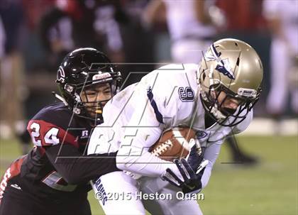 Thumbnail 3 in St. John Bosco vs. Centennial (CIF SS Pac-5 Division Final) photogallery.