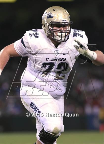 Thumbnail 3 in St. John Bosco vs. Centennial (CIF SS Pac-5 Division Final) photogallery.