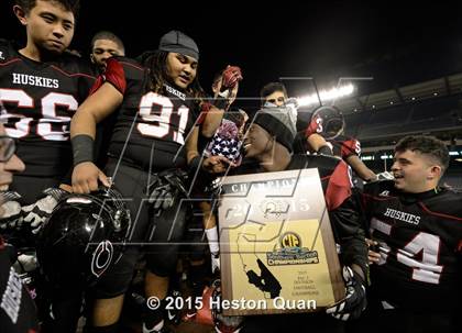 Thumbnail 3 in St. John Bosco vs. Centennial (CIF SS Pac-5 Division Final) photogallery.
