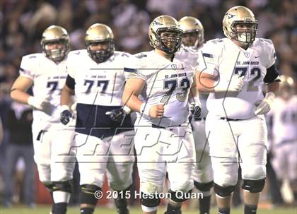 Thumbnail 3 in St. John Bosco vs. Centennial (CIF SS Pac-5 Division Final) photogallery.