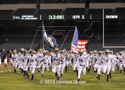Thumbnail 3 in St. John Bosco vs. Centennial (CIF SS Pac-5 Division Final) photogallery.