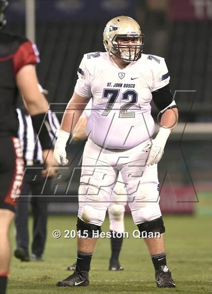 Thumbnail 3 in St. John Bosco vs. Centennial (CIF SS Pac-5 Division Final) photogallery.