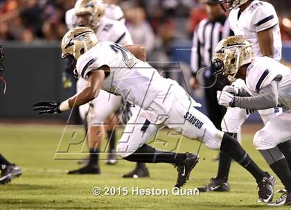Thumbnail 3 in St. John Bosco vs. Centennial (CIF SS Pac-5 Division Final) photogallery.