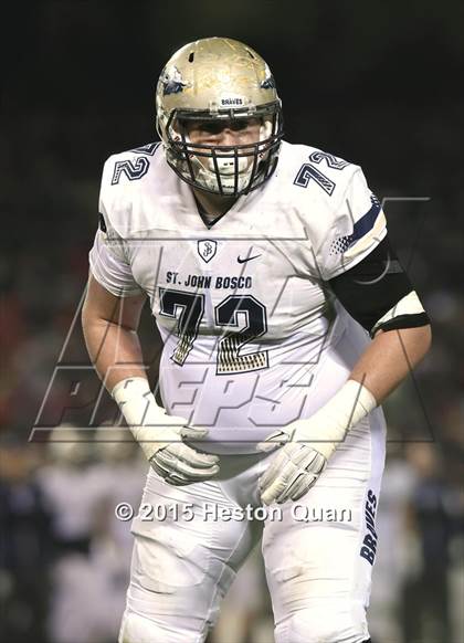 Thumbnail 1 in St. John Bosco vs. Centennial (CIF SS Pac-5 Division Final) photogallery.