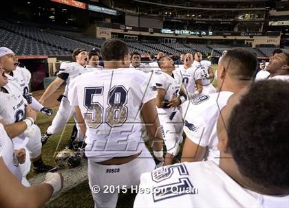 Thumbnail 1 in St. John Bosco vs. Centennial (CIF SS Pac-5 Division Final) photogallery.