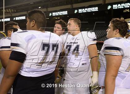 Thumbnail 2 in St. John Bosco vs. Centennial (CIF SS Pac-5 Division Final) photogallery.