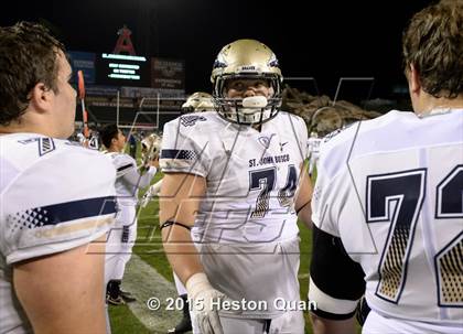 Thumbnail 1 in St. John Bosco vs. Centennial (CIF SS Pac-5 Division Final) photogallery.
