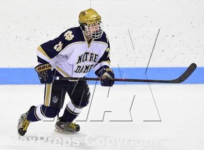 Thumbnail 3 in Darien vs. Notre Dame, Fairfield (CIAC DI Semifinal) photogallery.