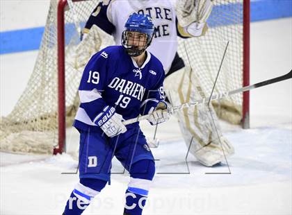 Thumbnail 3 in Darien vs. Notre Dame, Fairfield (CIAC DI Semifinal) photogallery.