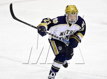 Thumbnail 2 in Darien vs. Notre Dame, Fairfield (CIAC DI Semifinal) photogallery.