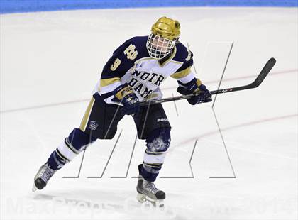 Thumbnail 2 in Darien vs. Notre Dame, Fairfield (CIAC DI Semifinal) photogallery.