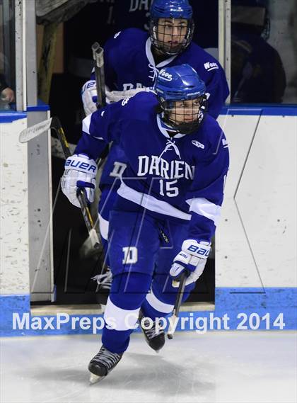 Thumbnail 2 in Darien vs. Notre Dame, Fairfield (CIAC DI Semifinal) photogallery.