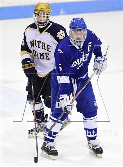 Thumbnail 1 in Darien vs. Notre Dame, Fairfield (CIAC DI Semifinal) photogallery.