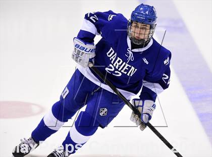 Thumbnail 1 in Darien vs. Notre Dame, Fairfield (CIAC DI Semifinal) photogallery.
