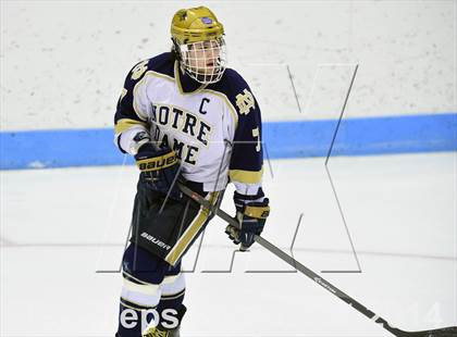 Thumbnail 3 in Darien vs. Notre Dame, Fairfield (CIAC DI Semifinal) photogallery.