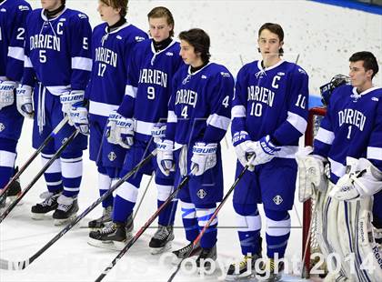 Thumbnail 2 in Darien vs. Notre Dame, Fairfield (CIAC DI Semifinal) photogallery.