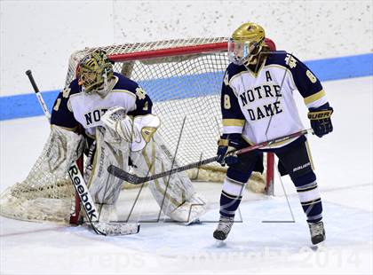 Thumbnail 2 in Darien vs. Notre Dame, Fairfield (CIAC DI Semifinal) photogallery.