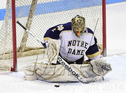 Thumbnail 2 in Darien vs. Notre Dame, Fairfield (CIAC DI Semifinal) photogallery.