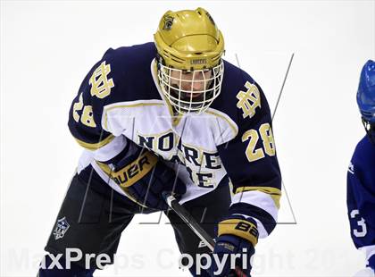Thumbnail 2 in Darien vs. Notre Dame, Fairfield (CIAC DI Semifinal) photogallery.