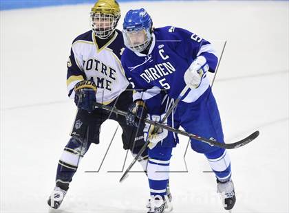 Thumbnail 2 in Darien vs. Notre Dame, Fairfield (CIAC DI Semifinal) photogallery.