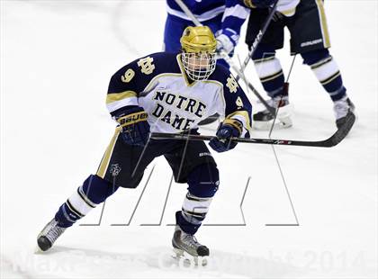 Thumbnail 2 in Darien vs. Notre Dame, Fairfield (CIAC DI Semifinal) photogallery.
