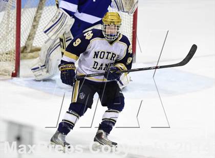Thumbnail 2 in Darien vs. Notre Dame, Fairfield (CIAC DI Semifinal) photogallery.