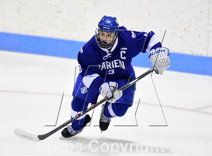 Thumbnail 1 in Darien vs. Notre Dame, Fairfield (CIAC DI Semifinal) photogallery.